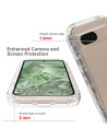 Google Pixel 8 Heltäckande Premium 3D Skal 3in1 ThreeSixty Clear