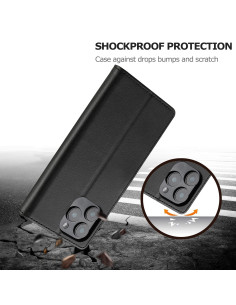 LC.IMEEKE Plånboksfodral iPhone 16 Pro Max - Svart 2