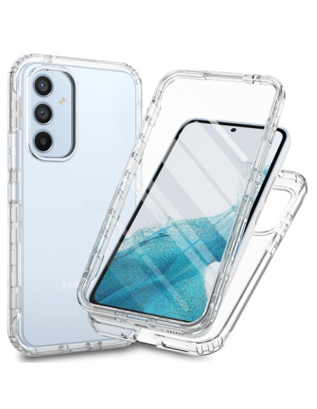 Samsung A25 Heltäckande Premium 3D Skal 3in1 ThreeSixty Clear