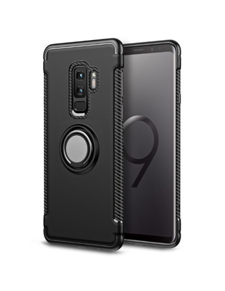 Samsung S9 Praktisk Stöttåligt Skal med Ringhållare V2