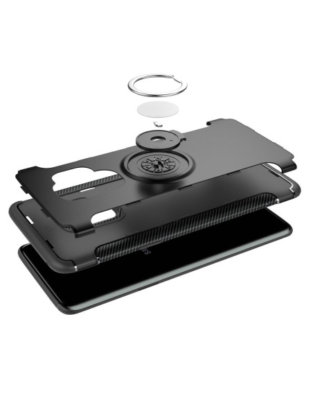 Samsung S9 Praktisk Stöttåligt Skal med Ringhållare V2
