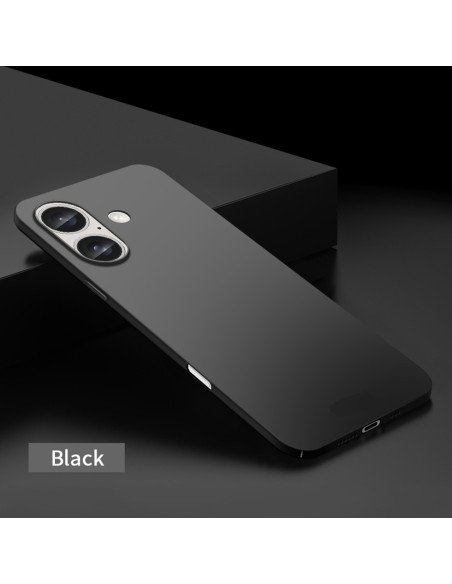 iPhone 16 Plus Ultratunt Mattsvart Skal Basic V2