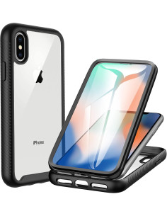 iPhone XS Max Heltäckande Premium 3D Skal ThreeSixty