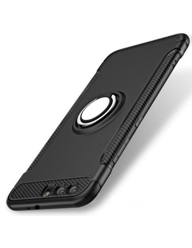 Honor 8 Praktisk Stöttåligt Skal med Ringhållare V2