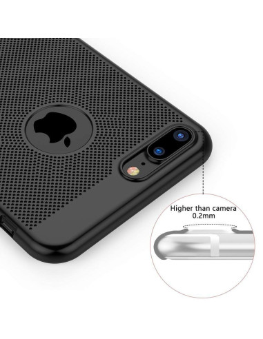 iPhone 7 Plus Stötdämpande Ultratunn Gummibelagd Skal Breeze