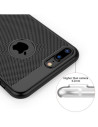 iPhone 7 Plus Stötdämpande Ultratunn Gummibelagd Skal Breeze