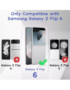 Samsung Z Flip 6 Stöttåligt Skal med Förstärkta Hörn 2