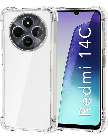 Redmi 14C Stöttåligt Skal med Förstärkta Hörn