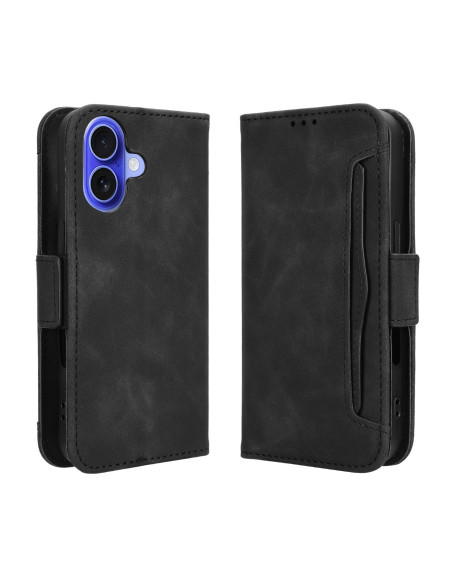 iPhone 16 Plånboksfodral PU-Läder 6-FACK Winston V3