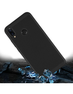 Huawei P20 Lite Stötdämpande Ultratunn Gummibelagd Skal Breeze 2