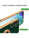 Samsung S24 FE Elegant &amp; Stöttåligt Skal med Ringhållare Flawless - Mörkgrön