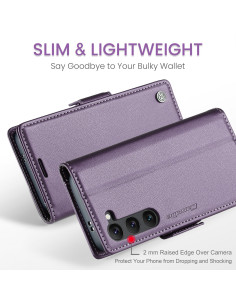CaseMe Skin Pro Fodral Samsung S24 FE - Lila 2