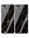 iPhone 7 Plus Marmorskal 9H Glas Baksida Glassback