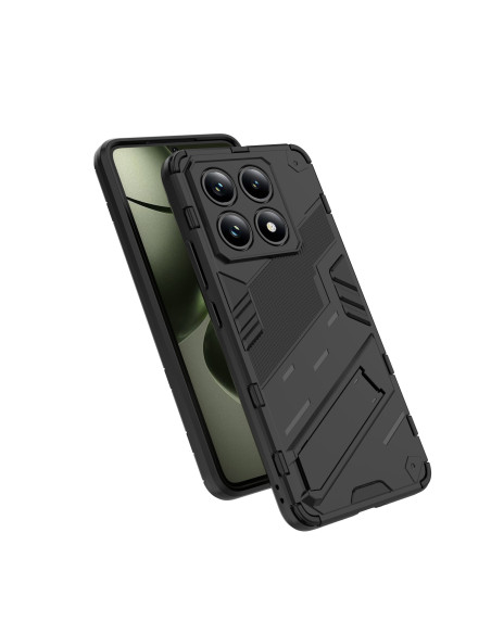 Xiaomi 14T Stöttåligt Skal med Kickstand ThinArmor V2 - Svart