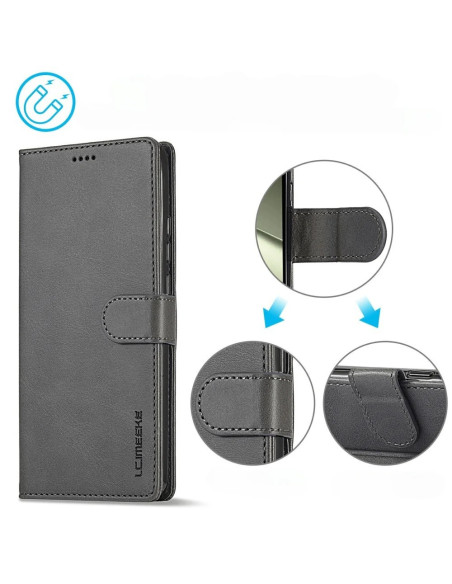 LC.IMEEKE Plånboksfodral Xiaomi 14T - Svart