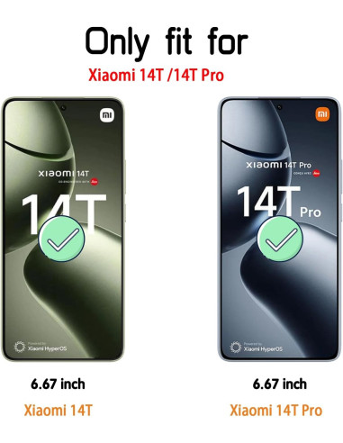 Xiaomi 14T Pro Härdat glas 0.26mm 2.5D 9H