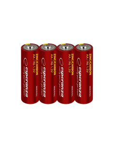 Batterier Esperanza Carbon-Zinc AA 1.5V - 4-pack 2