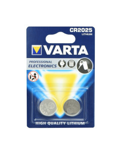 VARTA CR2025 Litiumbatterier – 3V 2-PACK för Elektronik och Fjärrkontroller
