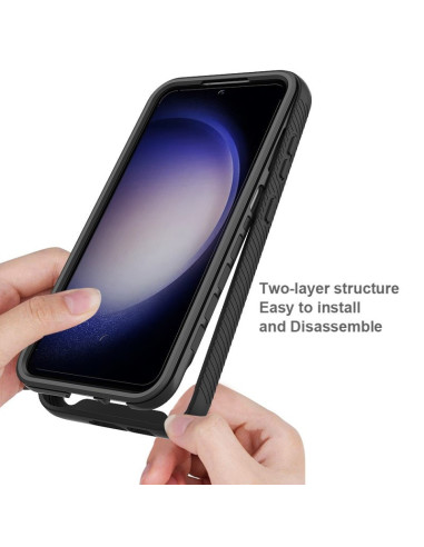 Samsung S25 Heltäckande Premium 3D Skal ThreeSixty