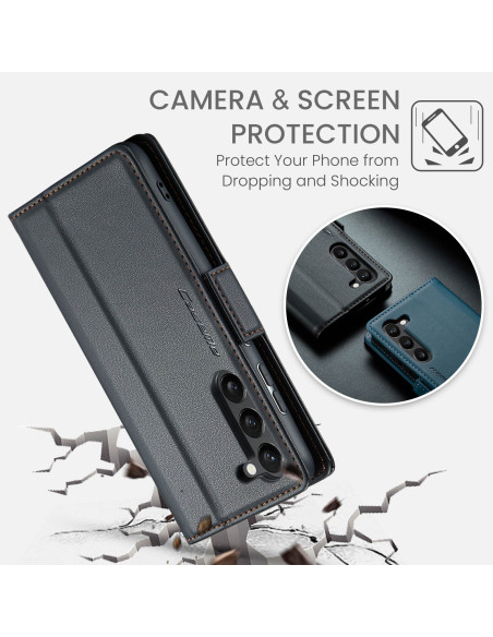 CaseMe Skin Pro Fodral Samsung Galaxy S25 - Svart