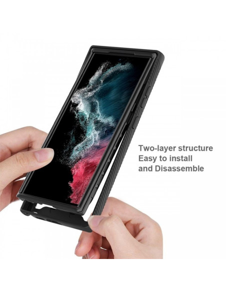 Samsung S25 Ultra Heltäckande Premium 3D Skal ThreeSixty