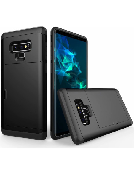 Samsung Note 9 Stöttåligt Skal Kortfack StreetWise