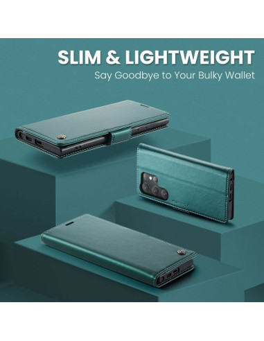 CaseMe Skin Pro Fodral Samsung S25 Ultra - Grön