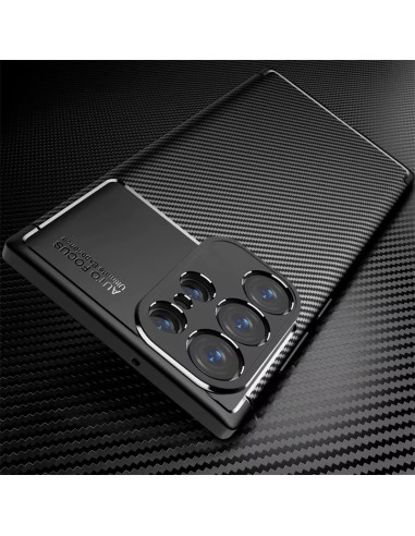 Samsung S25 Ultra Stöttåligt Slimmat Skal FullCarbon V4