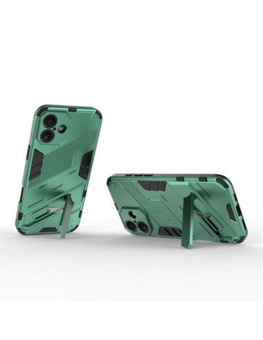iPhone 16 Stöttåligt Skal med Kickstand ThinArmor V2 - Grön