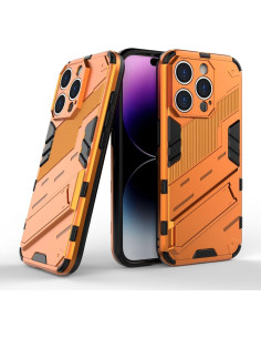 iPhone 16 Pro Max Stöttåligt Skal med Kickstand ThinArmor V2 - Orange