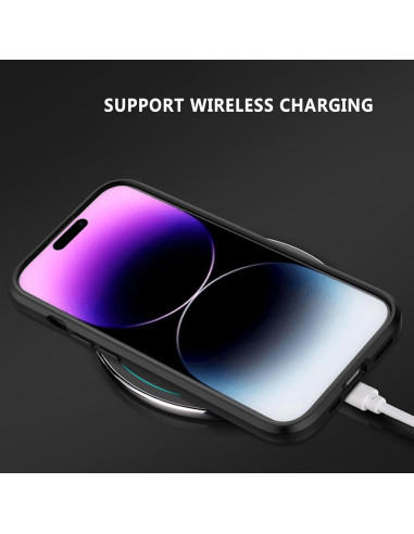 iPhone 16 Pro Stöttåligt Skal med Kickstand ThinArmor V2 - Orange