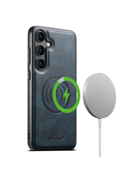 Suteni™ 2in1 Magsafe Skal med Korthållare Samsung S25 Plus - Blå