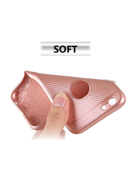 iPhone 6/6S Stöttåligt Skal FullCarbon V2
