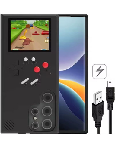 Samsung S25 Ultra Klassisk Gameboy Skal Färgskärm | 36st Små Spel