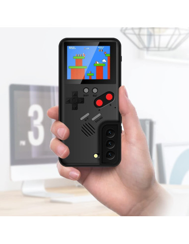 Samsung S22 Plus Klassisk Gameboy Skal Färgskärm | 36st Små Spel