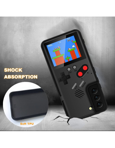 Samsung S22 Plus Klassisk Gameboy Skal Färgskärm | 36st Små Spel