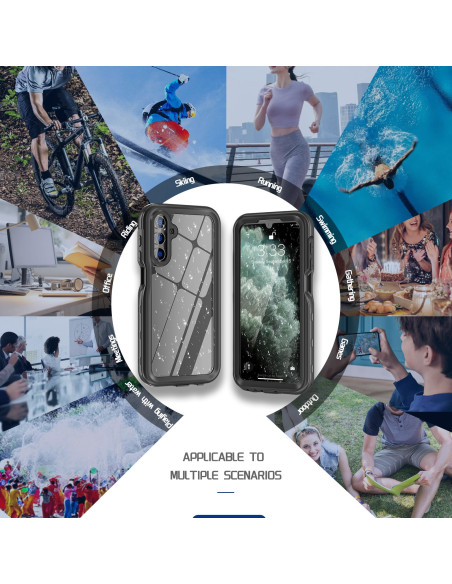 Samsung A16 5G Heltäckande Vattentät Premium Skal - 2m