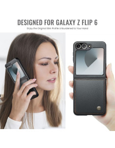 CaseMe Skin Pro Fodral Samsung Z Flip 6 - Svart 2