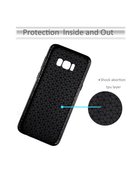 Samsung Galaxy S8 Plus Stöttåligt Skal FullCarbon V2