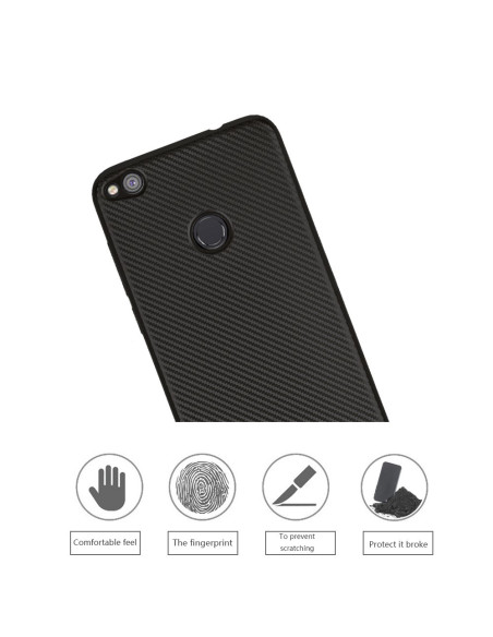 Huawei Honor 8 Lite Stöttåligt Skal FullCarbon® V2