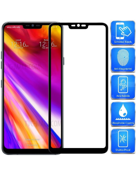 LG G7 ThinQ FullFrame® 0.26mm 3D 9H Härdat Glas