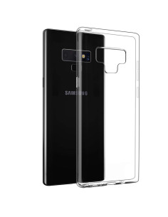 Samsung Note 9 Stöttåligt Genomskinligt Skal Simple 2