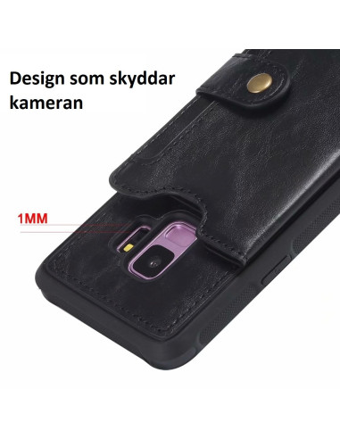Samsung S9 Plus Multifunktionell Korthållare 4-FACK Winston
