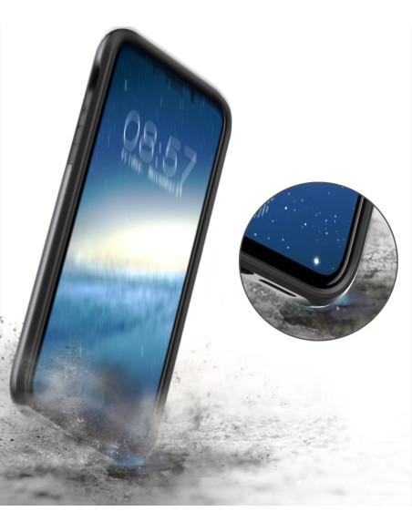 iPhone XS Stöttåligt Skal Kortfack StreetWise