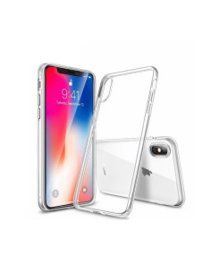 iPhone XS Stöttåligt Genomskinligt Skal Simple