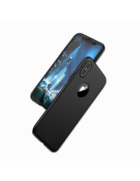 iPhone XS | 360° 3in1 FullCover Skal + 0.26mm 9H Glas