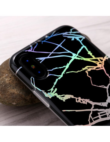 iPhone XS Max Stötdämpande Marmorskal Lazr
