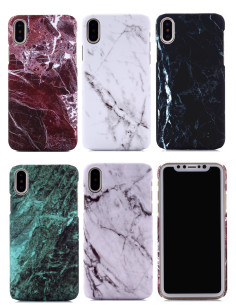 iPhone XS Max Marmorskal Slimfit 3D Design
