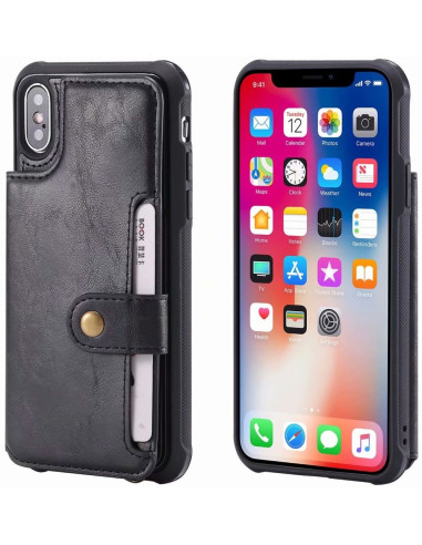 iPhone XS Max Multifunktionell Korthållare 5-FACK Winston