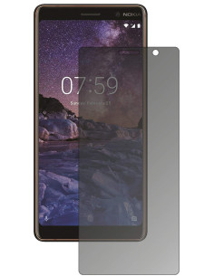 Nokia 7 Plus Privacy Härdat glas 0.26mm 2.5D 9H